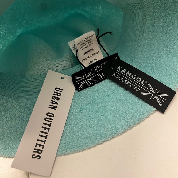 New Kangol Bermuda Bucket - Aqua size M - Picture 3 of 4